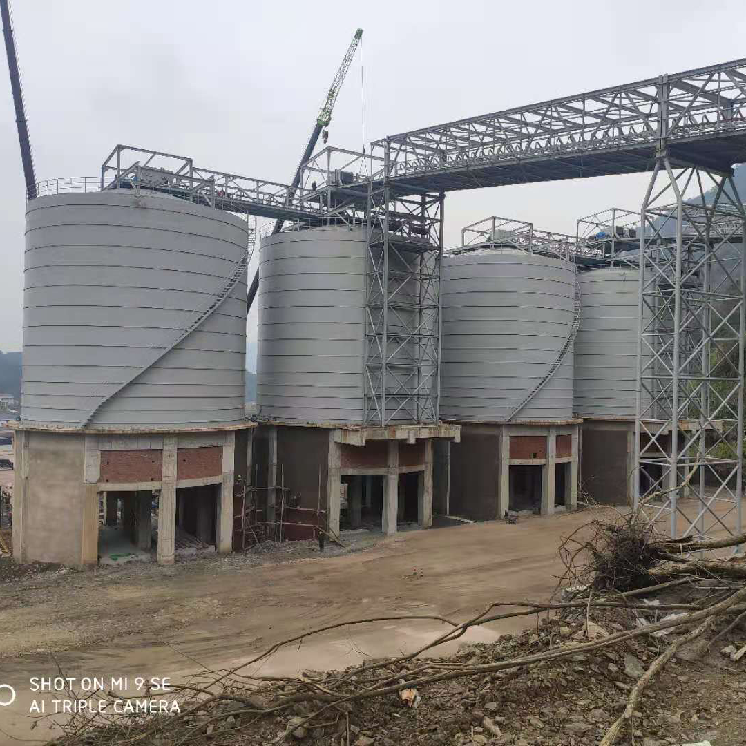 福州3000吨骨料钢板库